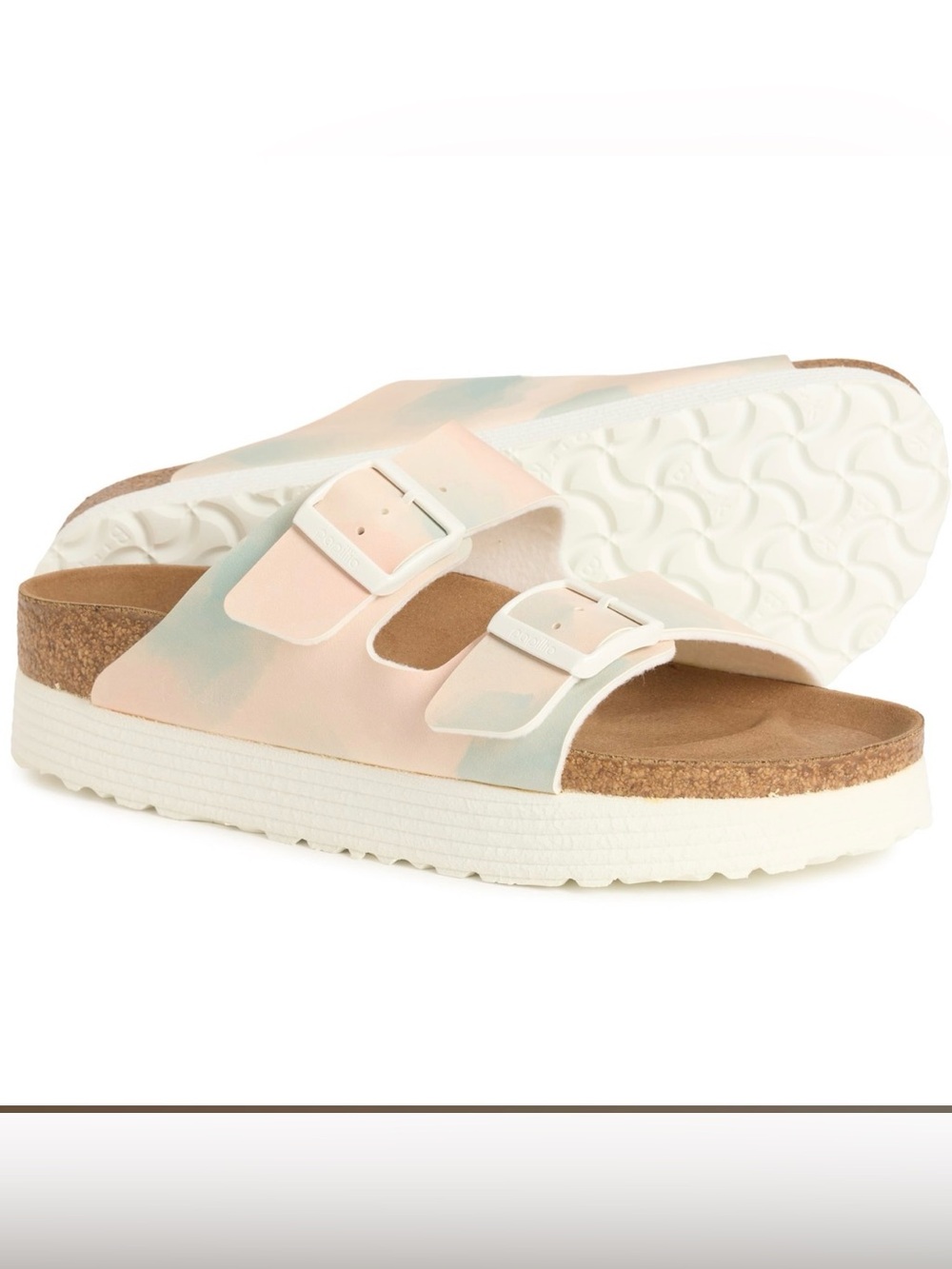 Papillio by Birkenstock Arizona Platform Vegan Sandals EUR 37